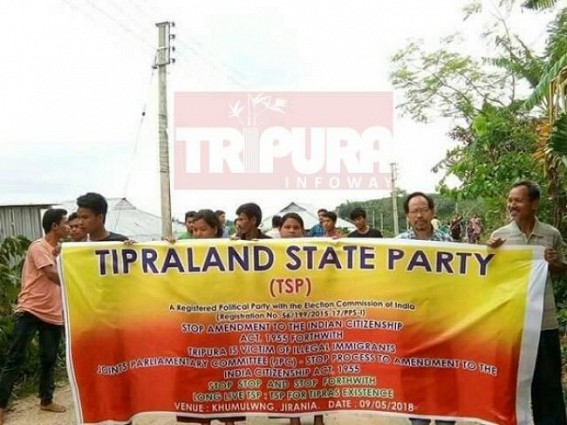 Various tribal regional parties sit in Hunger Strike opposing Citizenship Act